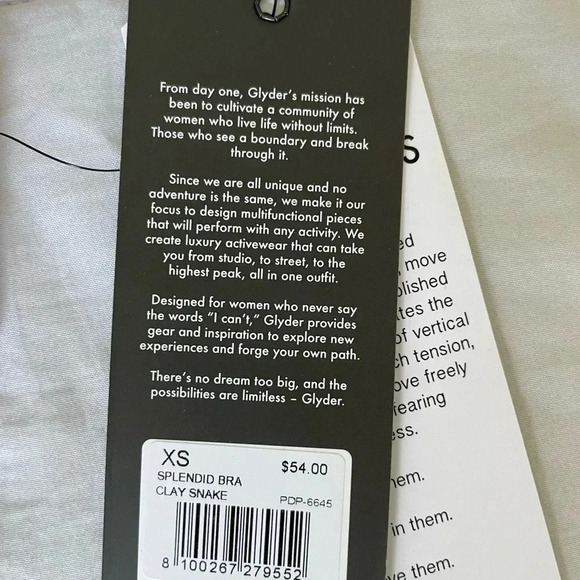 Glyder splendid bra In clay snake - Picture 5 of 10